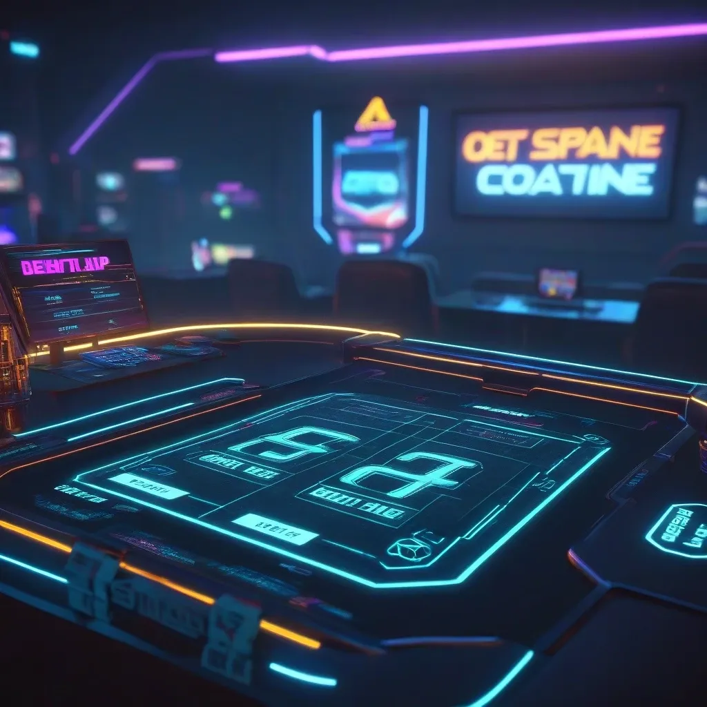 Futuristic Betting Interface
